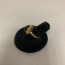 Load image into Gallery viewer, 14K Gold Onyx Ring sz 5.5 (5.3g)
