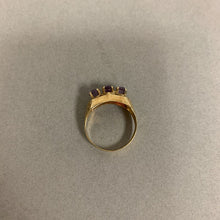 Load image into Gallery viewer, 8K Gold Amethyst Ring sz 6 (2.0g)
