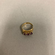 Load image into Gallery viewer, 8K Gold Amethyst Ring sz 6 (2.0g)
