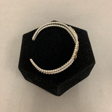 Load image into Gallery viewer, Montana Silversmiths Silver &amp; Gold Tone Twisted Heart Accent Cuff Bracelet
