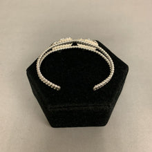 Load image into Gallery viewer, Montana Silversmiths Silver &amp; Gold Tone Twisted Heart Accent Cuff Bracelet
