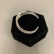 Load image into Gallery viewer, Montana Silversmiths Silver &amp; Gold Tone Twisted Heart Accent Cuff Bracelet
