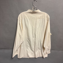 Load image into Gallery viewer, Brooks Brothers Off-White 100% Silk Button Down Shirt Size 16
