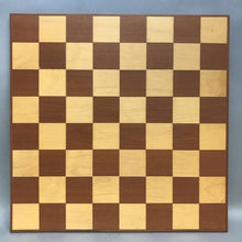 Load image into Gallery viewer, Wooden Chess/Checker Board (17.75x17.75)
