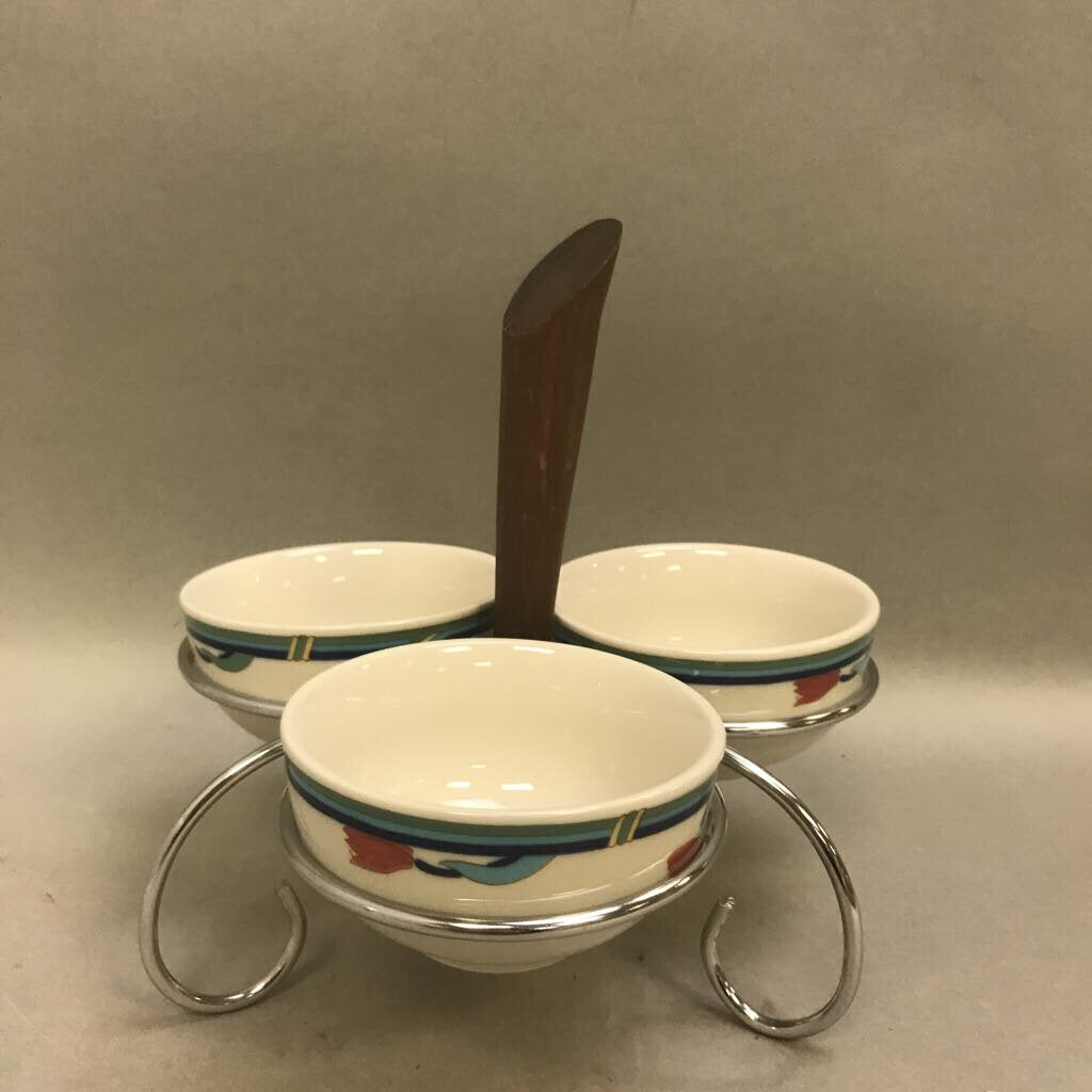 Rego Trio Condiment Server Set (8.25