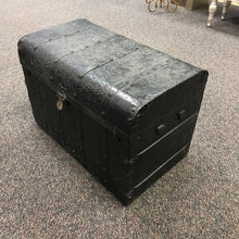 Load image into Gallery viewer, Antique Black Trunk (23x32x19)
