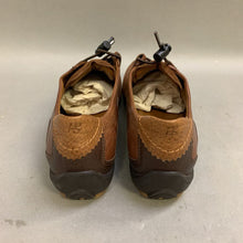 Load image into Gallery viewer, Paul Green Munchen Brown Leather Laced Flats (sz 9.5)
