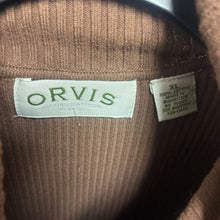 Load image into Gallery viewer, Orvis Cotton Brown Turtleneck Size XL
