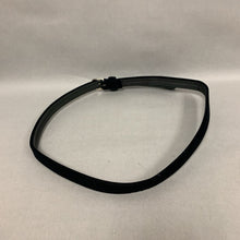 Load image into Gallery viewer, Black Velvet Rhinestone Buckle Fashion Belt (42&quot;)
