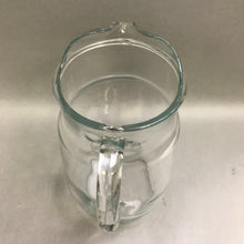 Load image into Gallery viewer, Vintage Clear Glass Tall Pitcher (9&quot;)
