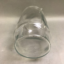 Load image into Gallery viewer, Vintage Clear Glass Tall Pitcher (9&quot;)
