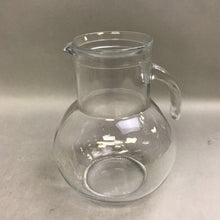 Load image into Gallery viewer, Vintage Italian Clear Glass Pitcher (8.5&quot;)
