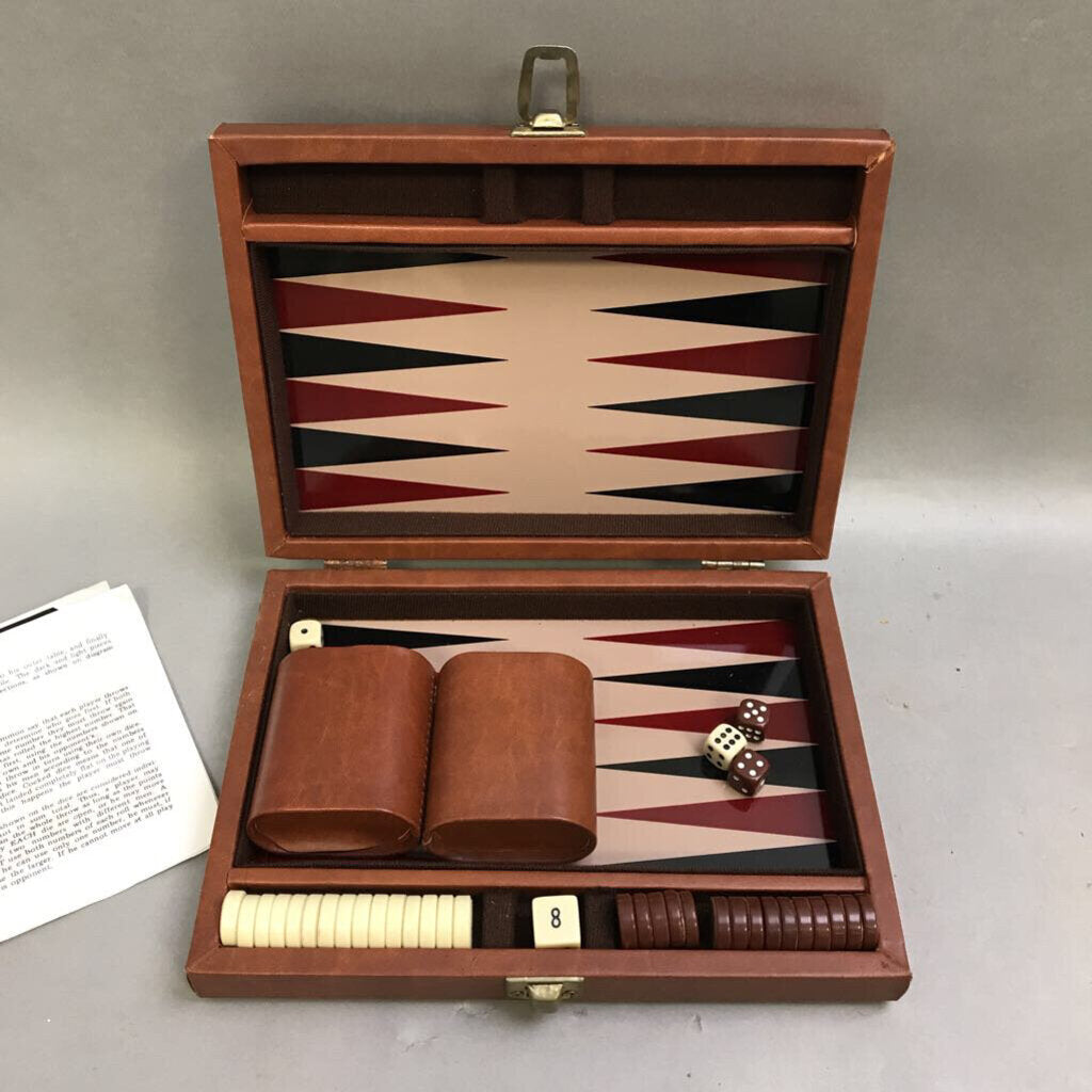 Backgammon Game in Case (2x9x7)