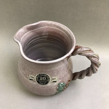 Load image into Gallery viewer, Clark St. Village Pottery, Utica IL Pottery Pitcher, Grapes (5.25&quot;)
