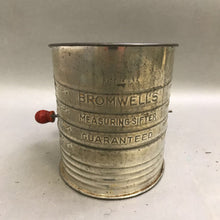 Load image into Gallery viewer, Vintage Bromwell&#39;s Measuring Sifter 5-Cup
