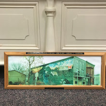 Load image into Gallery viewer, Framed April 2004 UTICA, IL Tornado Remembrance Print (38.5&quot;x 14&quot;)
