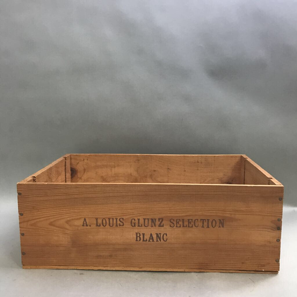 Vintage Wood Crate (20