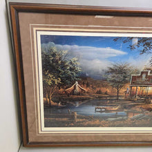 Load image into Gallery viewer, Terry Redlin Signed Lithograph Print - &quot;Summertime&quot; (~29x42)
