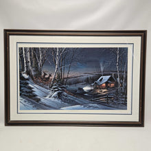 Load image into Gallery viewer, Terry Redlin Signed Lithograph Print - &quot;Evening With Friends&quot; (~29x42)
