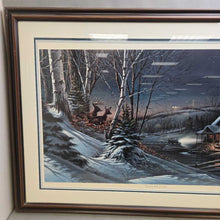 Load image into Gallery viewer, Terry Redlin Signed Lithograph Print - &quot;Evening With Friends&quot; (~29x42)
