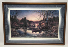 Load image into Gallery viewer, Terry Redlin Signed Lithograph Print - &quot;Morning Solitude&quot; (~29x42)
