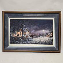 Load image into Gallery viewer, Terry Redlin Signed Lithograph Print - &quot;Winter Wonderland&quot; (~23x32)
