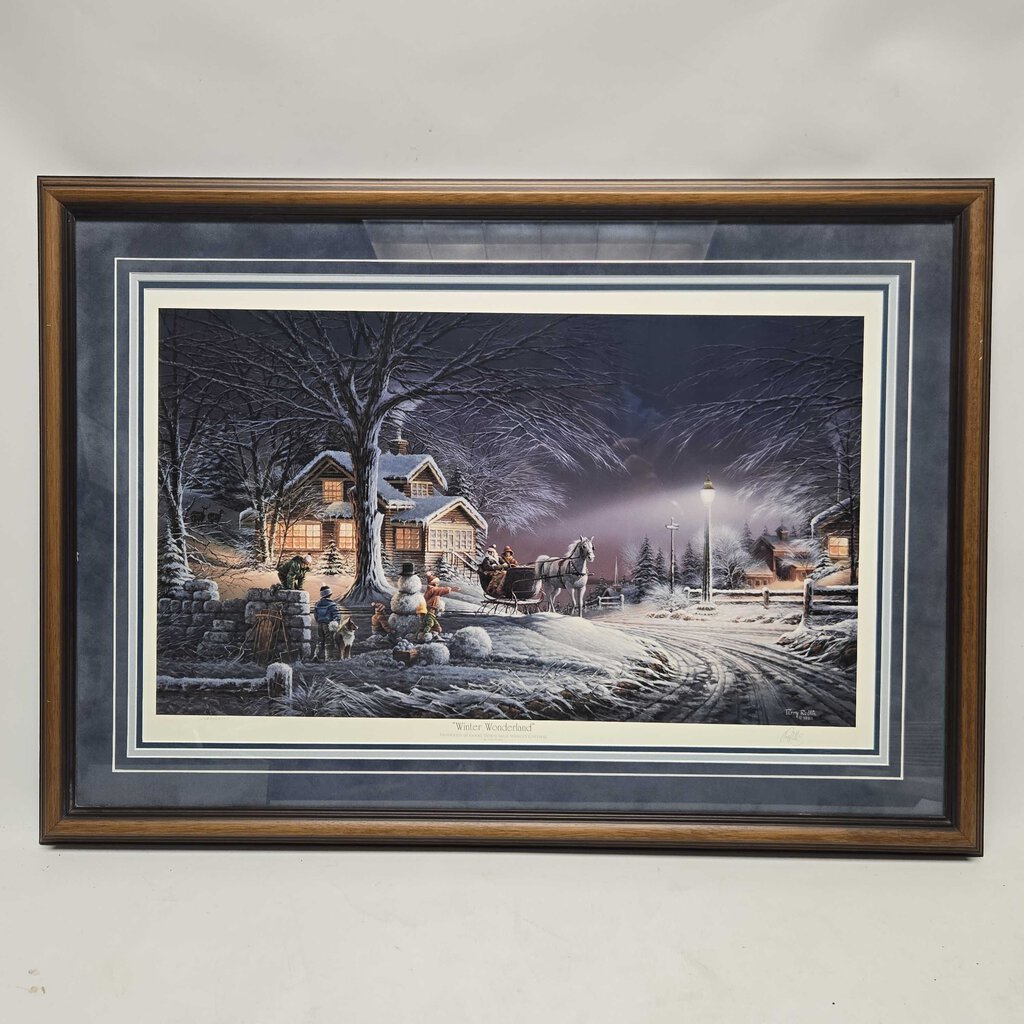 Terry Redlin Signed Lithograph Print - 