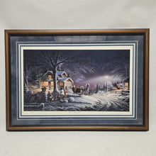 Load image into Gallery viewer, Terry Redlin Signed Lithograph Print - &quot;Winter Wonderland&quot; (~23x32)
