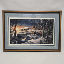 Load image into Gallery viewer, Terry Redlin Signed Lithograph Print - &quot;Almost Home&quot; (~23x32)
