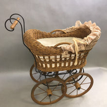 Load image into Gallery viewer, Vintage Doll Stroller / Baby Buggy (21x20x11)
