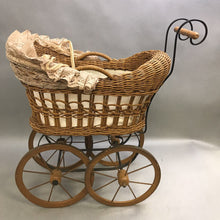 Load image into Gallery viewer, Vintage Doll Stroller / Baby Buggy (21x20x11)
