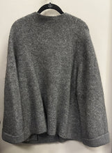 Load image into Gallery viewer, Eileen Fisher Mohair Wool Blend Gray Cardigan Size XL
