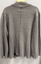 Load image into Gallery viewer, Eileen Fisher Merino Wool Taupe Sweater Jacket Size 1X
