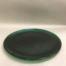 Load image into Gallery viewer, Emerald Green Blown Glass Serving Plate (14&quot;) As Is
