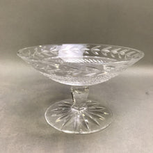 Load image into Gallery viewer, Waterford Crystal Footed Glandore Footed Compote Candy Dish (3.5&quot; x 6&#39;)
