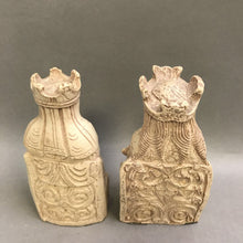 Load image into Gallery viewer, Vintage Large Isle Of Lewis Chessmen 6” King &amp; Queen Chess Piece Rare
