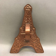 Load image into Gallery viewer, Eiffel Tower Copper Cookie Cutter Paris 10&quot; Holiday Christmas Baking Biscuit
