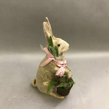 Load image into Gallery viewer, Bunny Rabbit w/ Basket Decor (11&quot;)
