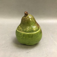 Load image into Gallery viewer, Signed Pottery Pear, Barbara Eigen (4.5&quot;)
