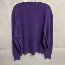 Load image into Gallery viewer, Polo by Ralph Lauren Purple Cotton Sweater Size XL
