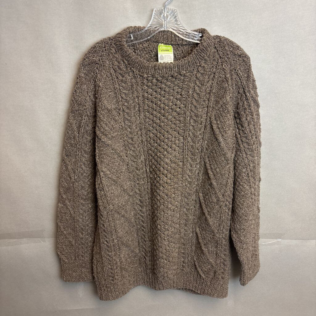 Kennedy of Ardara Hand Knit Wool Pullover Sweater Size L