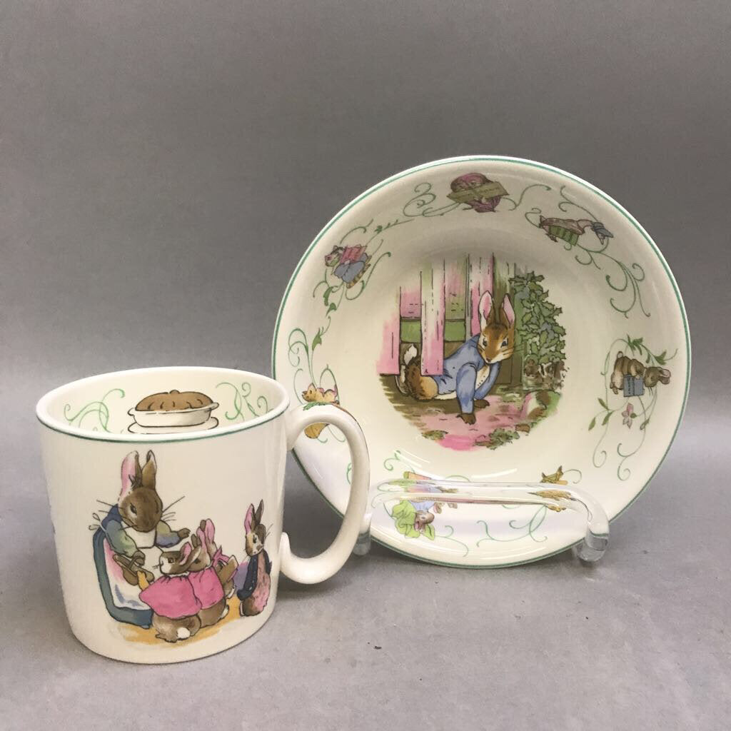 Wedgwood Beatrix Potter Peter Rabbit Cup & Bowl