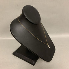 Load image into Gallery viewer, Vintage 12K Gold Filled Pearl Drop Necklace (16&quot;)
