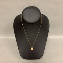 Load image into Gallery viewer, Vintage 12K Gold Filled Carved Bone Rose Necklace (16&quot;)
