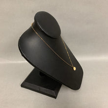 Load image into Gallery viewer, Vintage 12K Gold Filled Carved Bone Rose Necklace (16&quot;)

