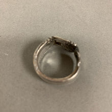 Load image into Gallery viewer, Vintage Silver Plated Spoon Ring sz 8
