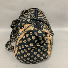 Load image into Gallery viewer, Black &amp; Yellow Print Quilted Shoulder Bag Purse (10x13&quot;)
