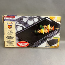 Load image into Gallery viewer, NIB Phillippe Richard Collection Double Reversible Griddle (19x11)
