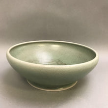 Load image into Gallery viewer, Vintage Green Pottery Bowl (9&quot;)
