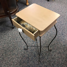 Load image into Gallery viewer, End Table with Metal Legs (30x14x12)

